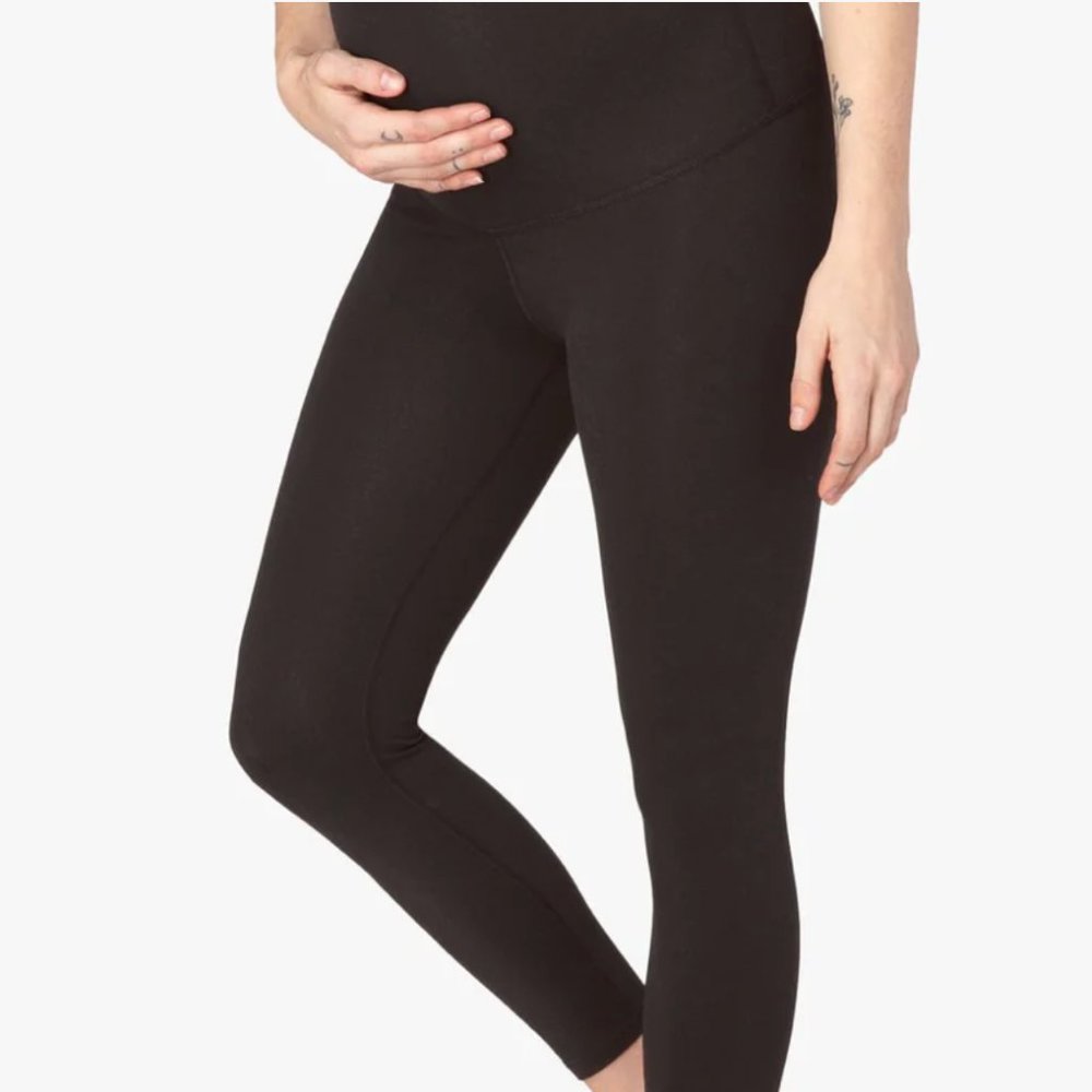 Beyond Yoga Love The Bump Long Maternity Legging - Jet Black